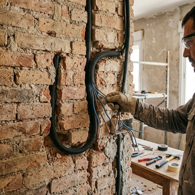 Electricidad - Cableado completo vivienda nueva